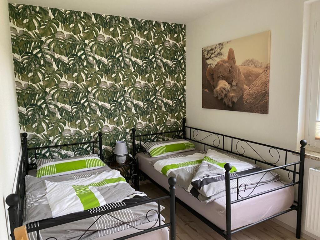 Familienfreundliche Ferienwohnung Maria Duderstadt Esterno foto